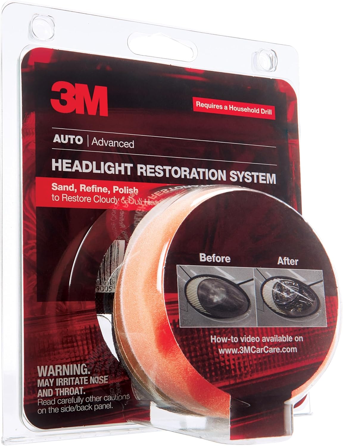3M Headlight Lens Restoration System – 39008