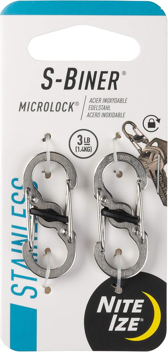 Stainless Steel Locking Key Holder 2-Pack