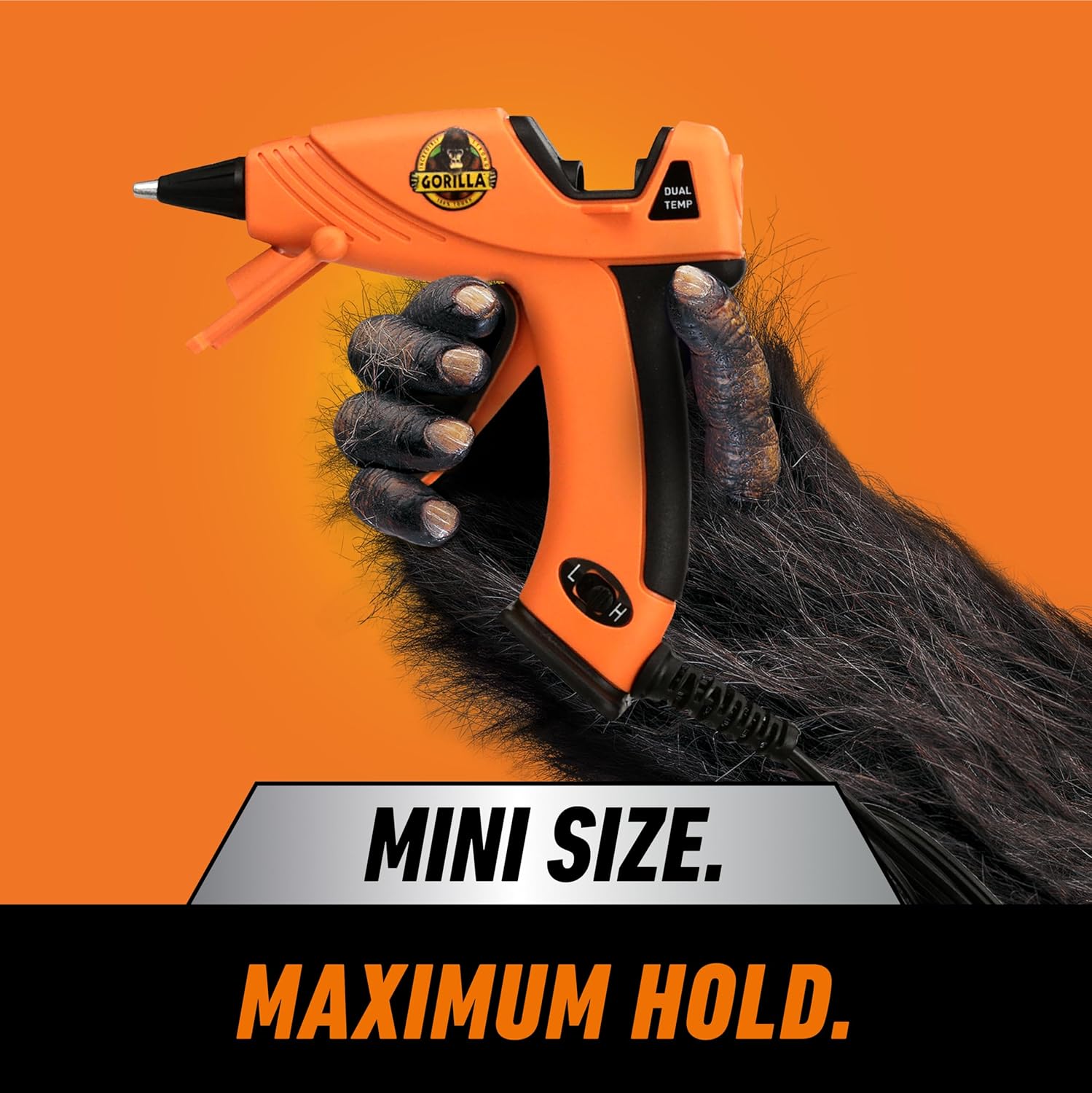 Dual-Temperature Mini Hot Glue Gun Kit with 30 Glue Sticks