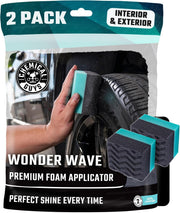 Chemical Guys Wonder Wave Durafoam Tire Shine Applicator Pads – 2-Pack