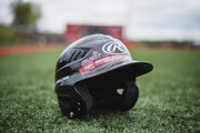 Baseball Batting Helmet with Optional Face Guard