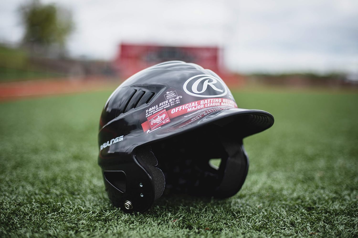 Baseball Batting Helmet with Optional Face Guard