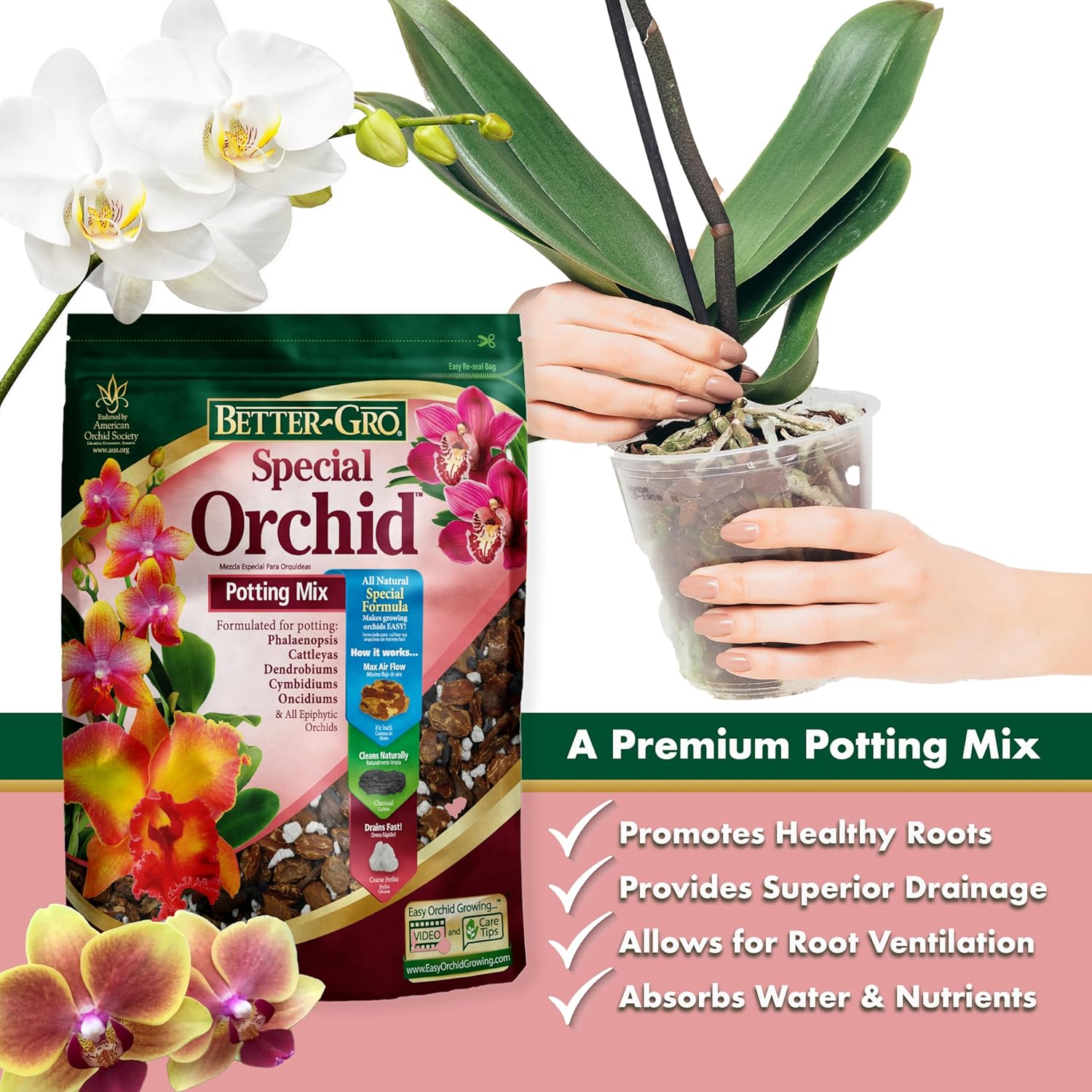 Premium Orchid Bark Mix