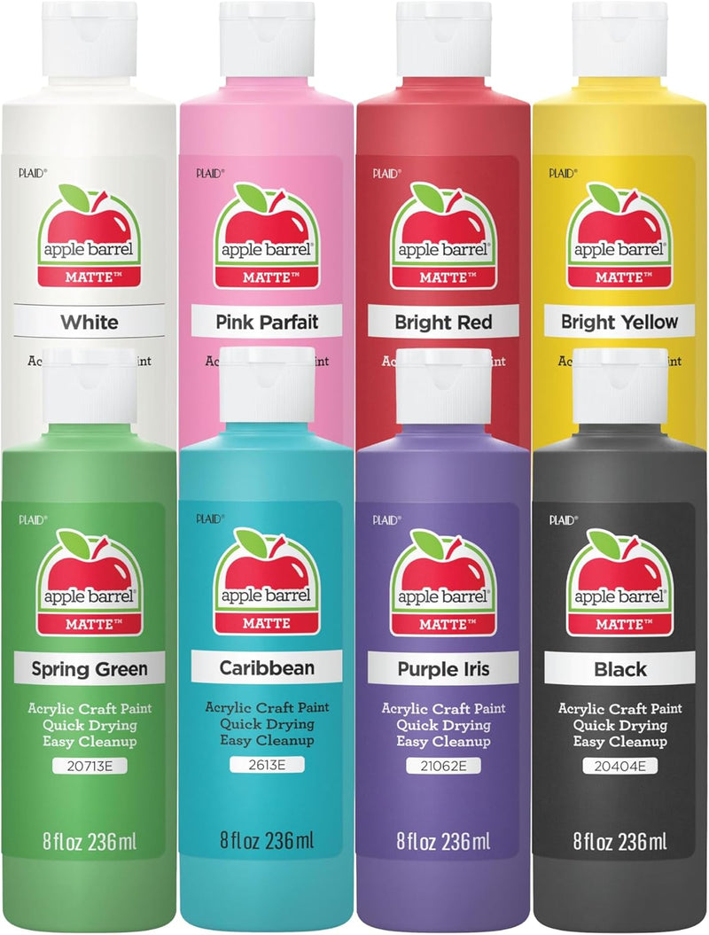 Matte Acrylic Craft Paint Set