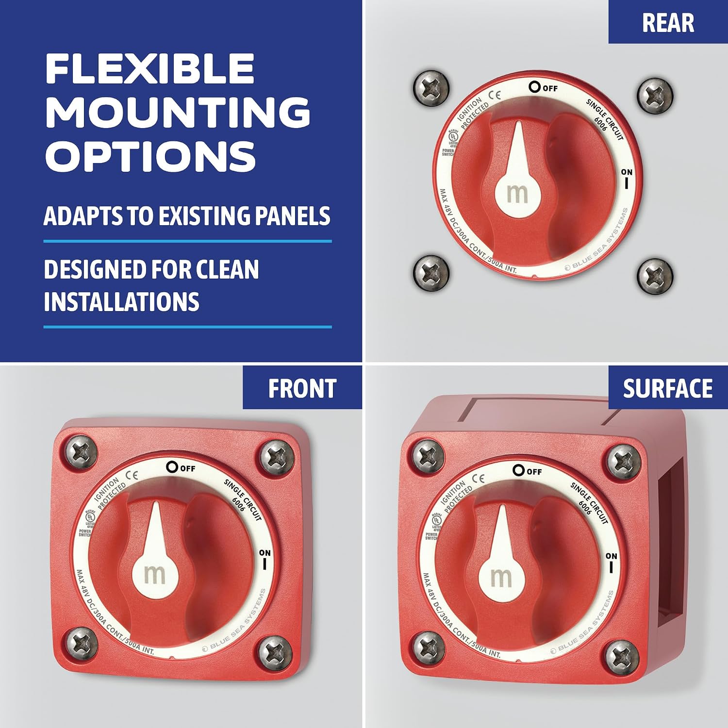 Marine Battery Disconnect Switch ON/OFF