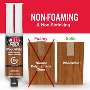 WoodWeld Epoxy Syringe, Light Tan, 0.85 oz