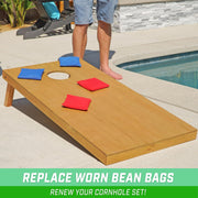 Official Regulation Cornhole Bean Bags Set (Set of 8)