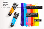 Primary Acrylic Paint Set – 6 x 22 ml Tubes