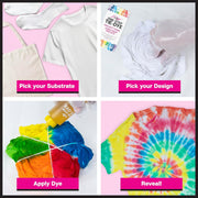 14-Color One-Step Tie-Dye Kit for Groups