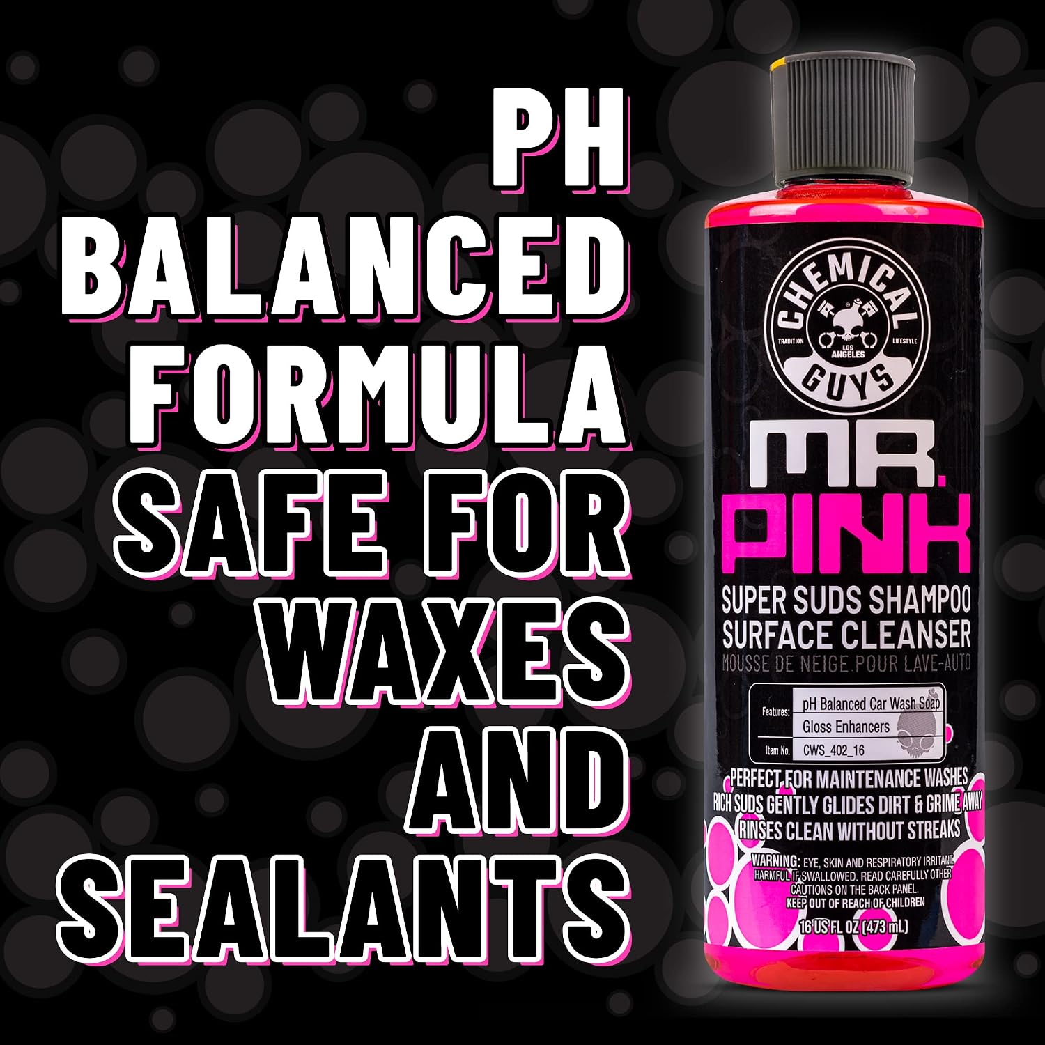 Chemical Guys Mr. Pink Car Wash Soap – 16 Oz