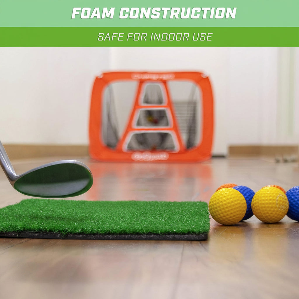 Foam Golf Practice Balls with Storage Bag