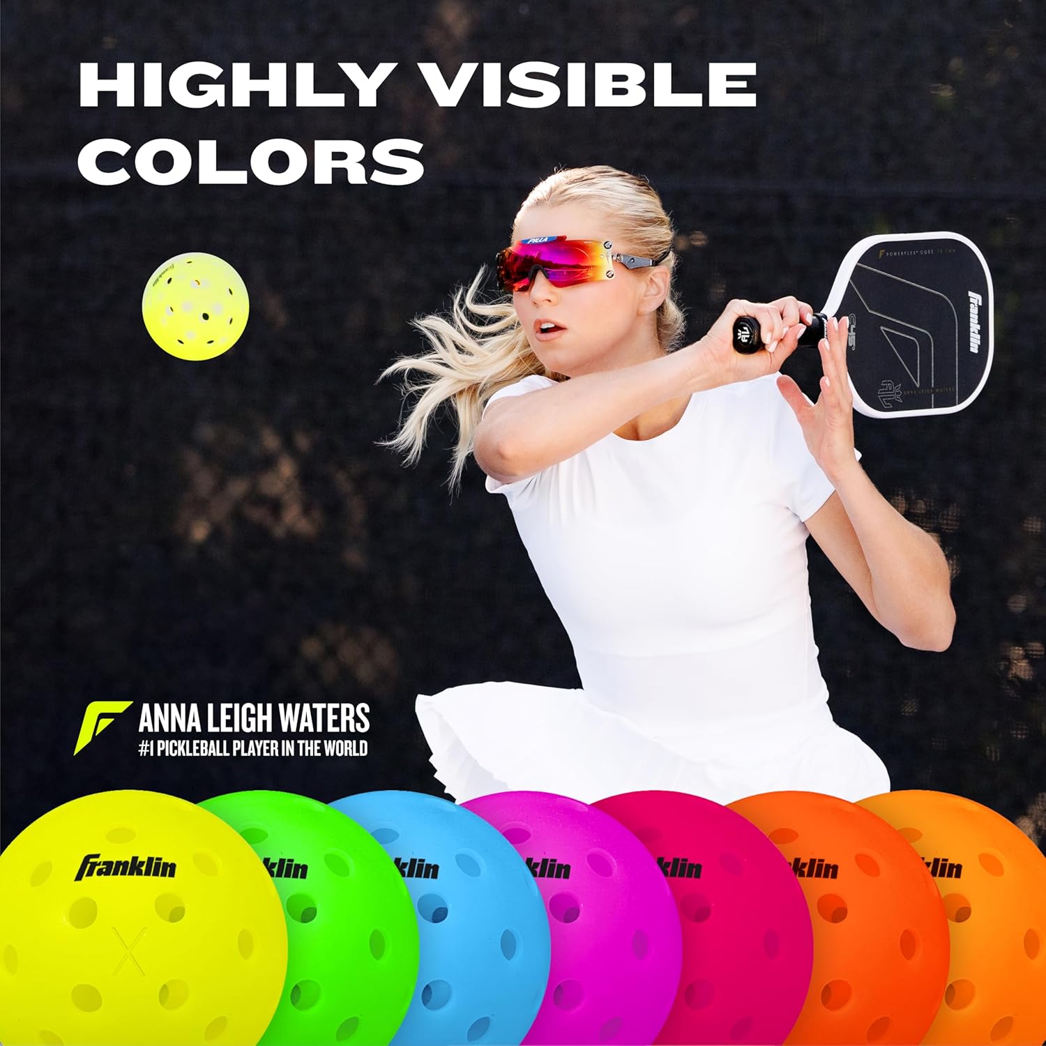 Outdoor Pickleballs – Regulation Size