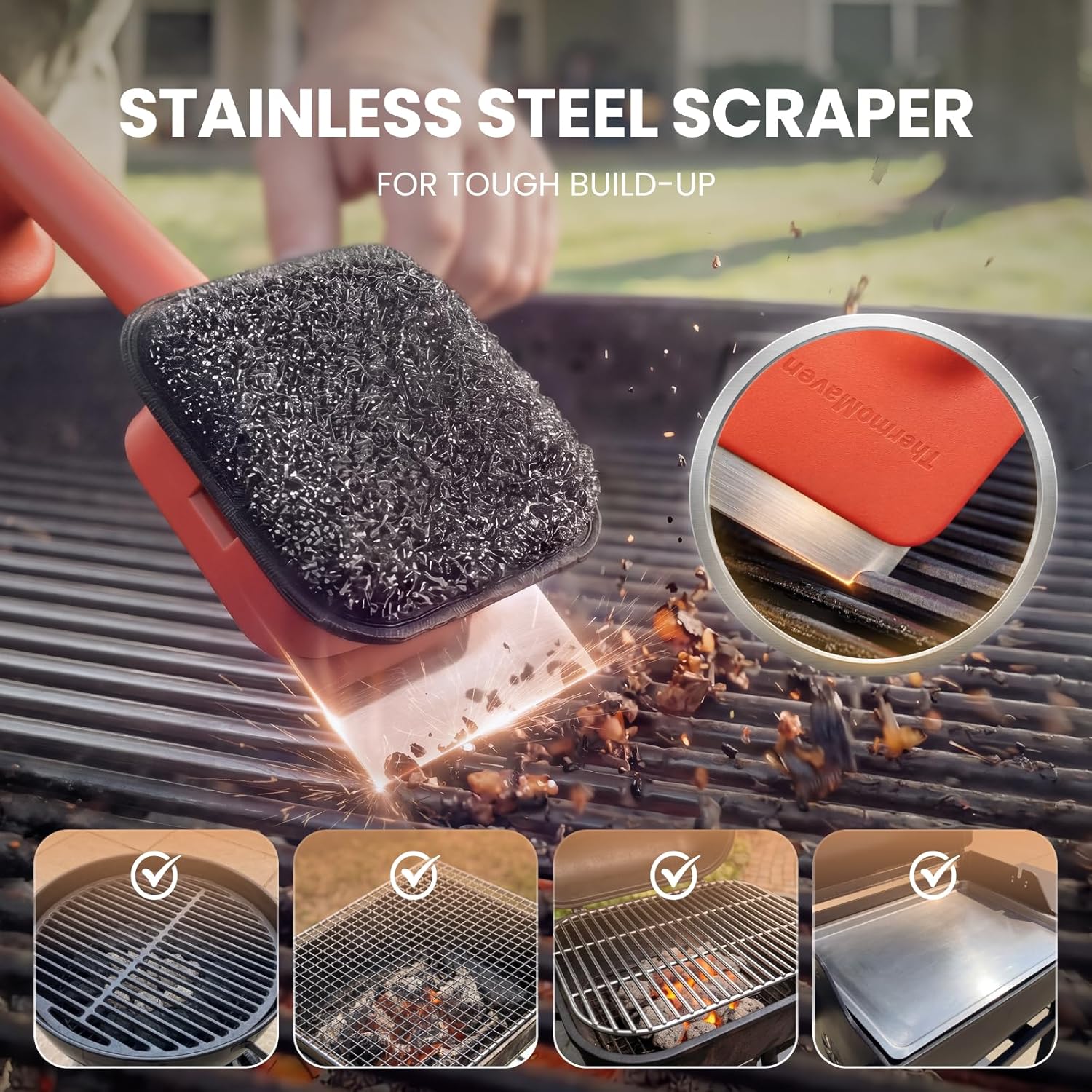 Bristle-Free Grill Brush