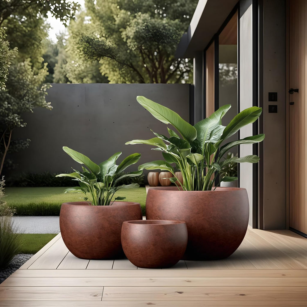 Concrete Cylinder Planter