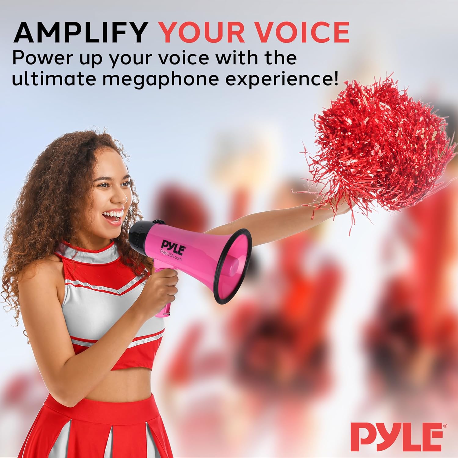Portable Battery-Operated Megaphone Speaker