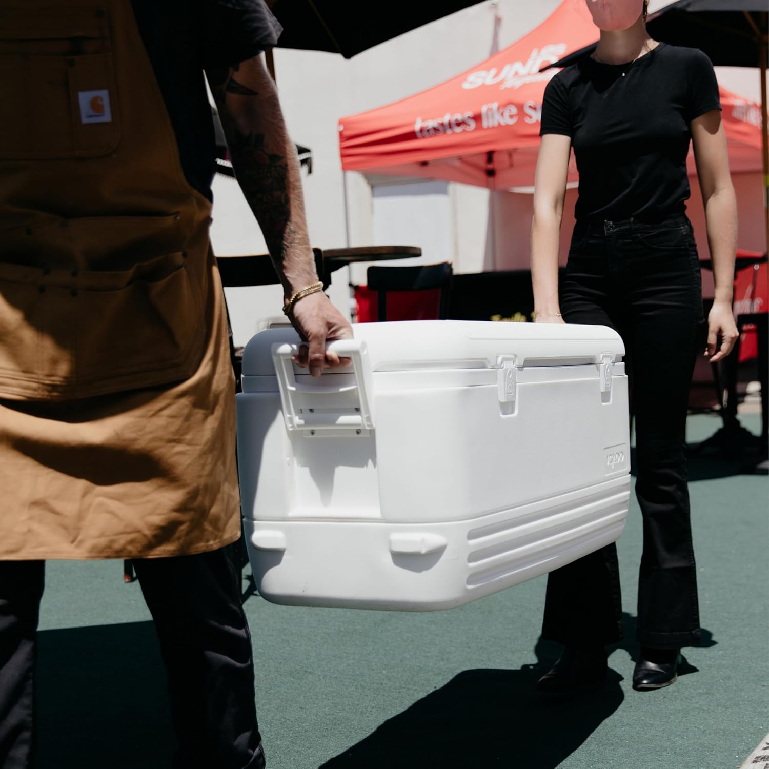 Heavy-Duty Insulated Hard Cooler