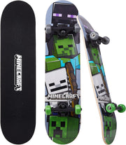 31-Inch Maple Skateboard with ABEC 5 Bearings