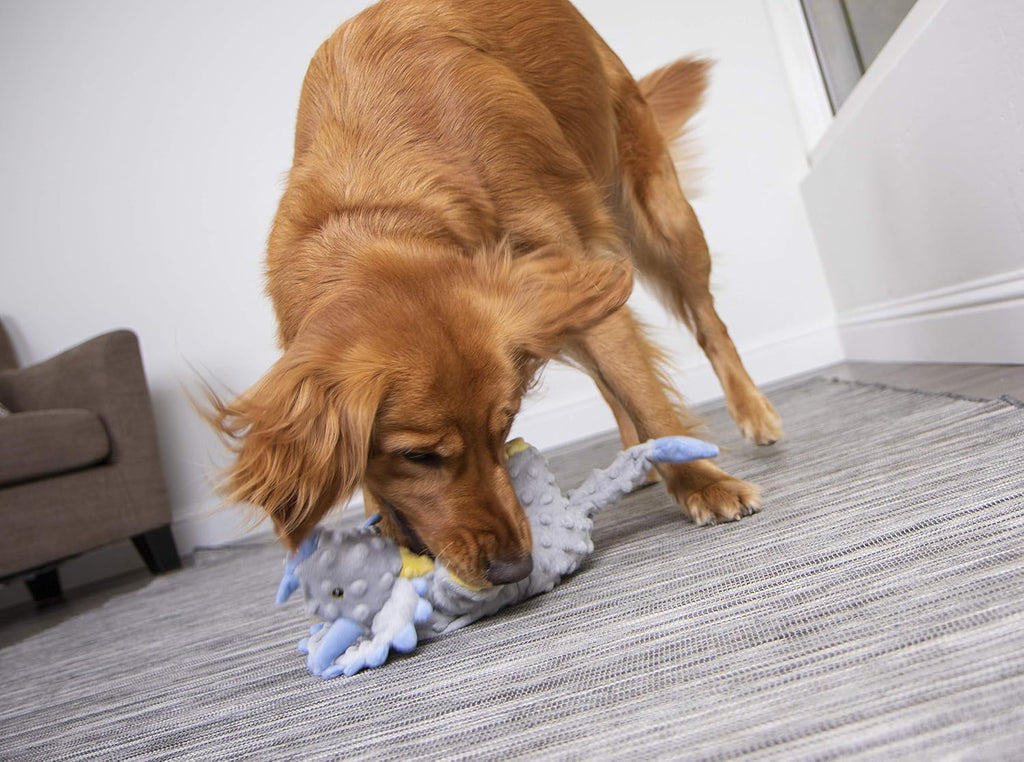 Durable Dinosaur Plush Dog Toy