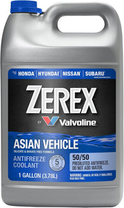 Zerex Asian Vehicle Blue 50/50 Prediluted Antifreeze/Coolant – 1 Gal