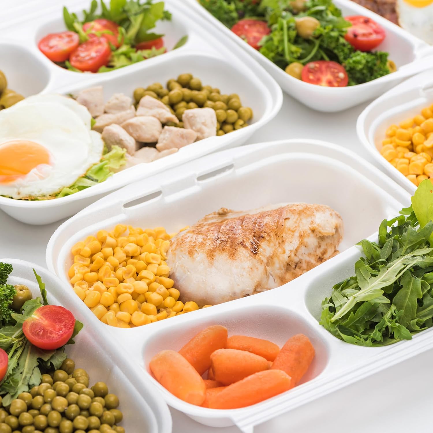 Compostable Clamshell Containers