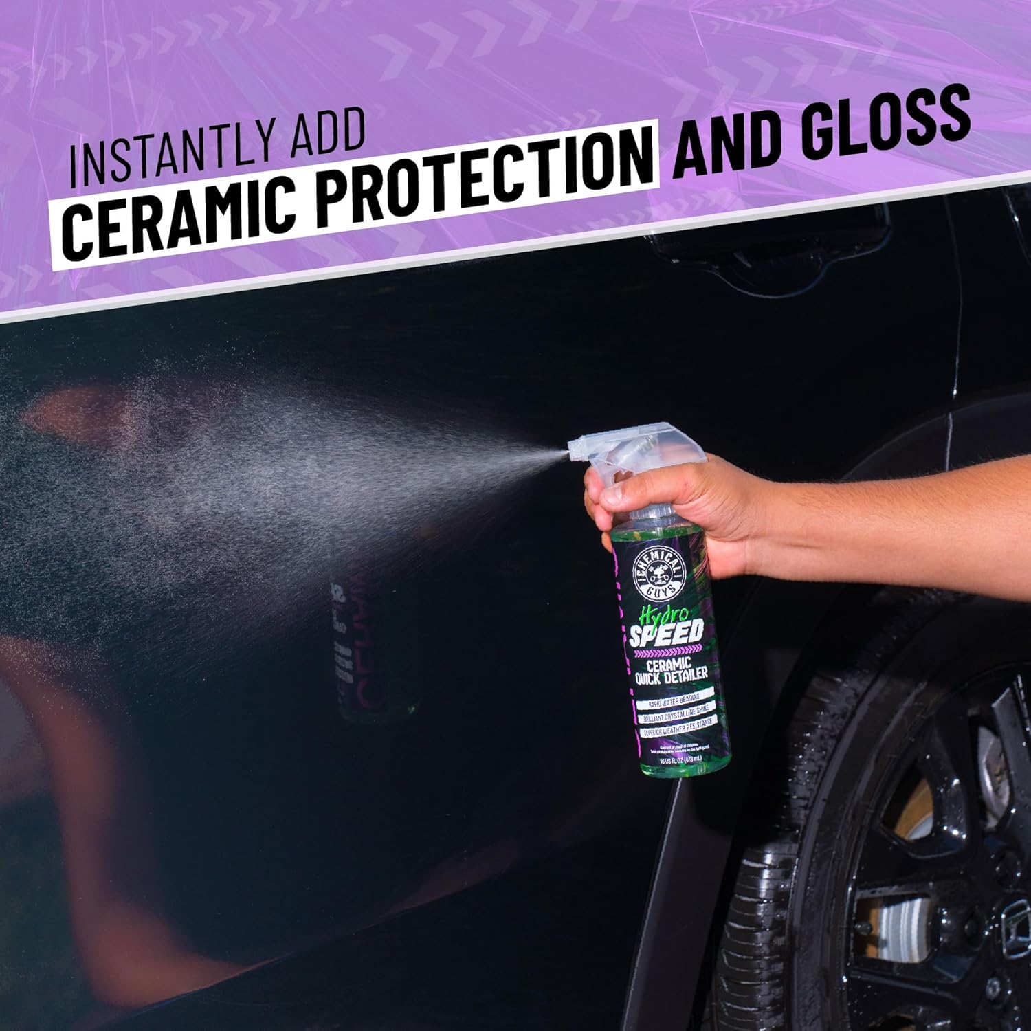 Ceramic Quick Detailer & Gloss Booster Spray – 16 oz