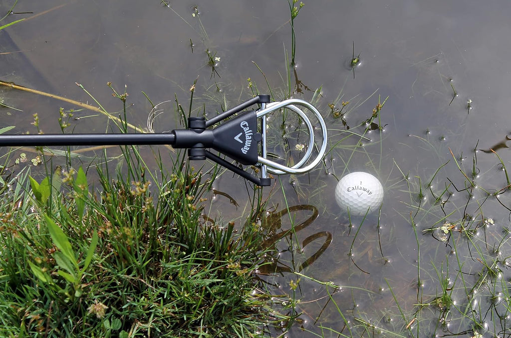 Telescopic Golf Ball Retriever with Headcover