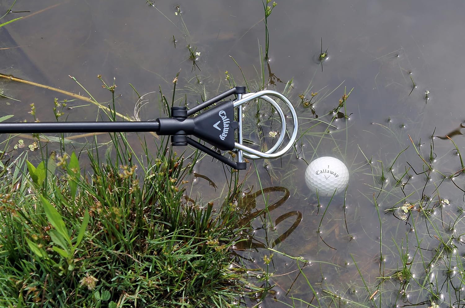 Telescopic Golf Ball Retriever with Headcover