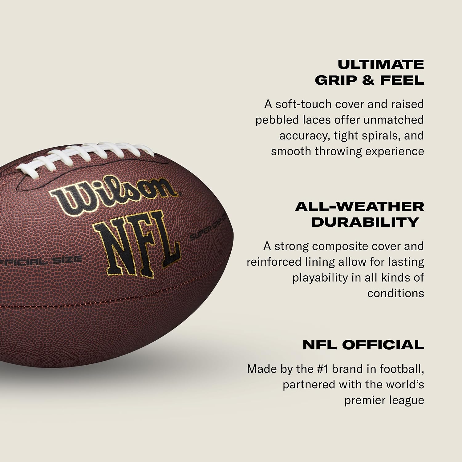 NFL Super Grip Composite Football