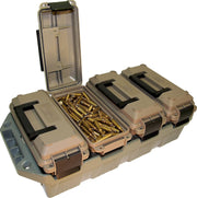 Stackable 4-Can Ammo Storage Crate