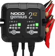 NOCO GENIUS2X2 2-Bank Smart Battery Charger – 4A