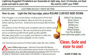 Fire Starter Nuggets – 100 Count