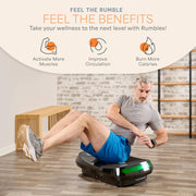 4D Full Body Vibration Plate Exercise Machine