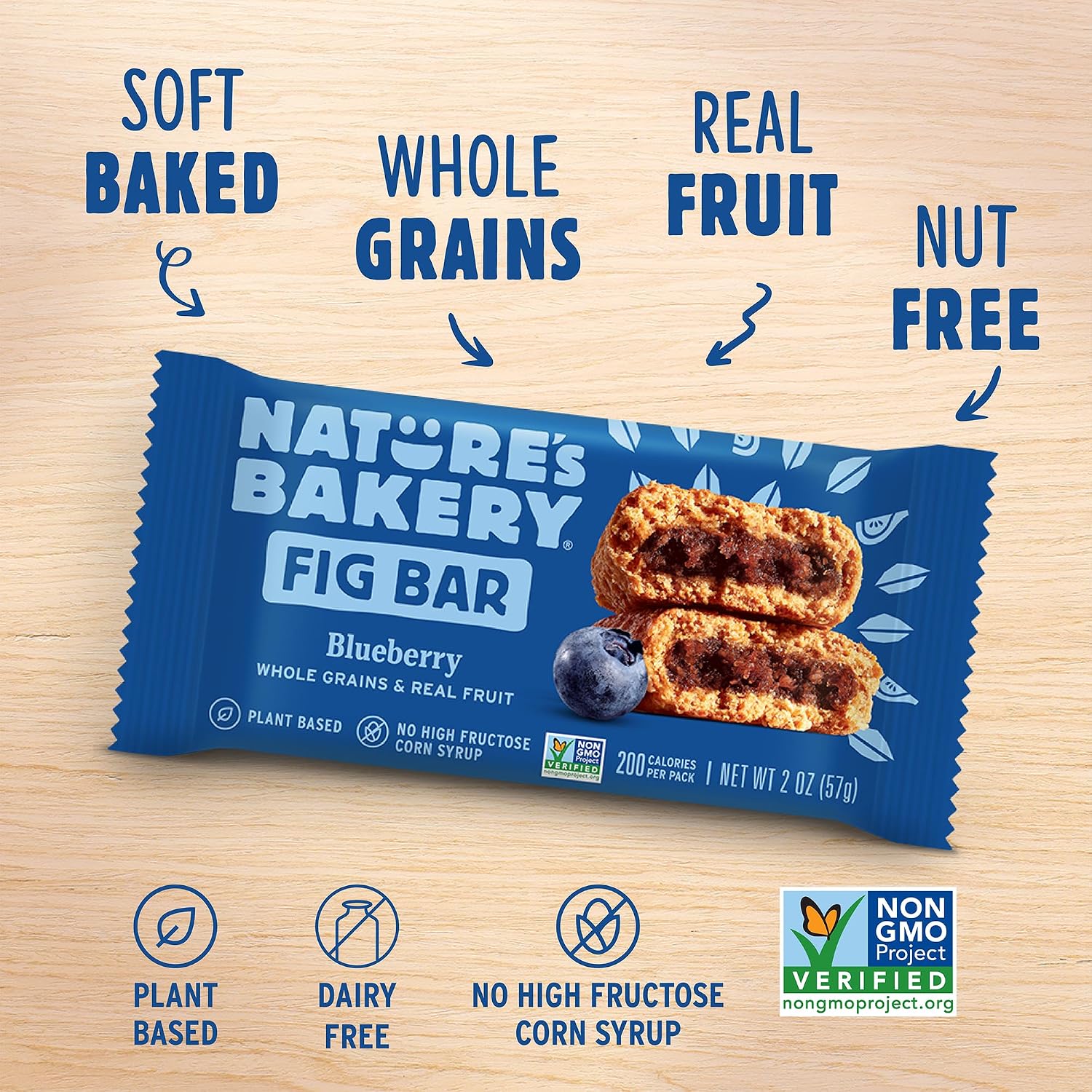 Blueberry Fig Snack Bars