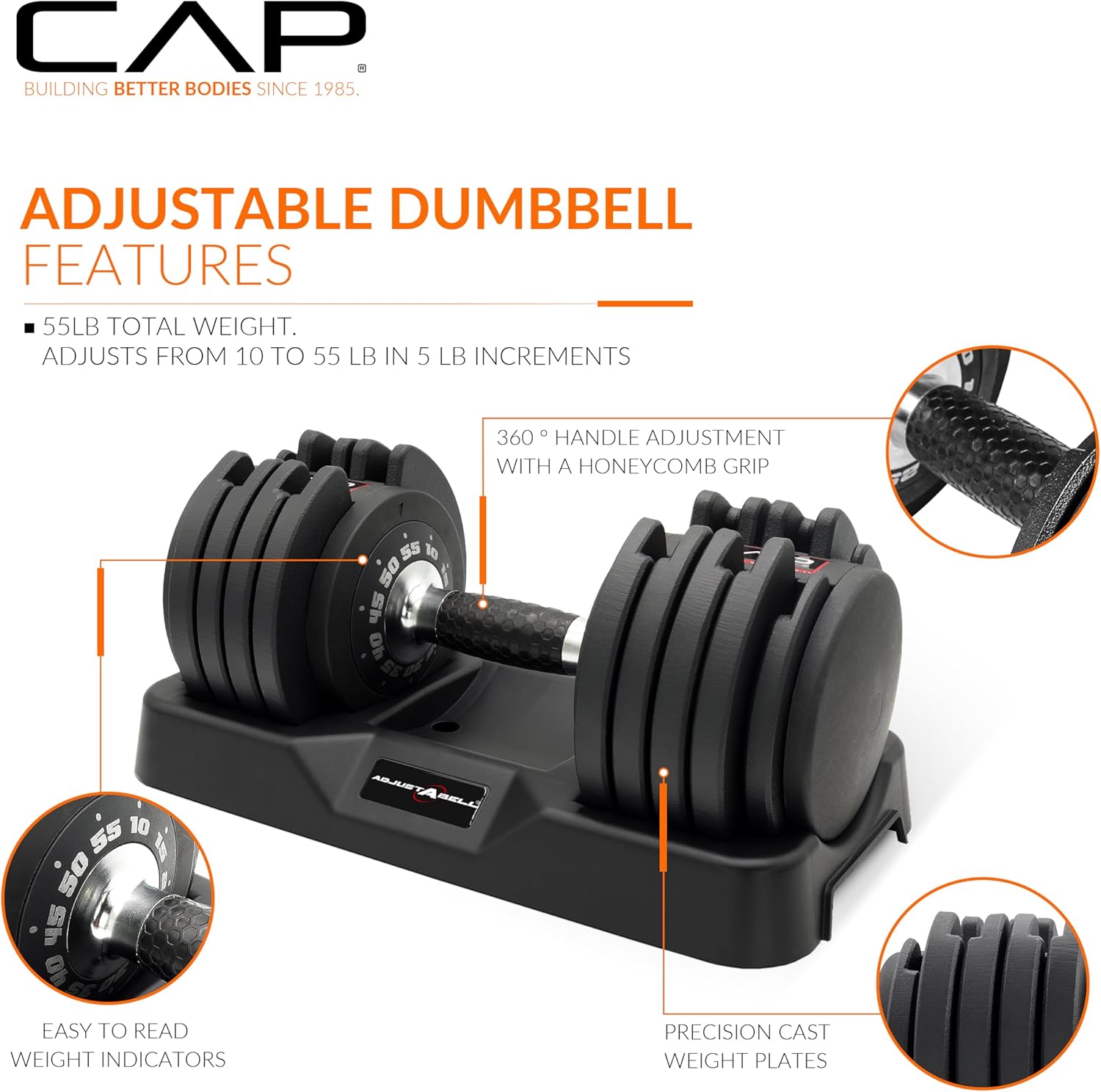 Adjustable Dumbbell Set for Home Strength Training