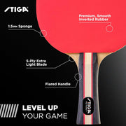 Table Tennis Paddle & Ball Set