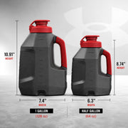 1 Gallon Large Sports Water Jug