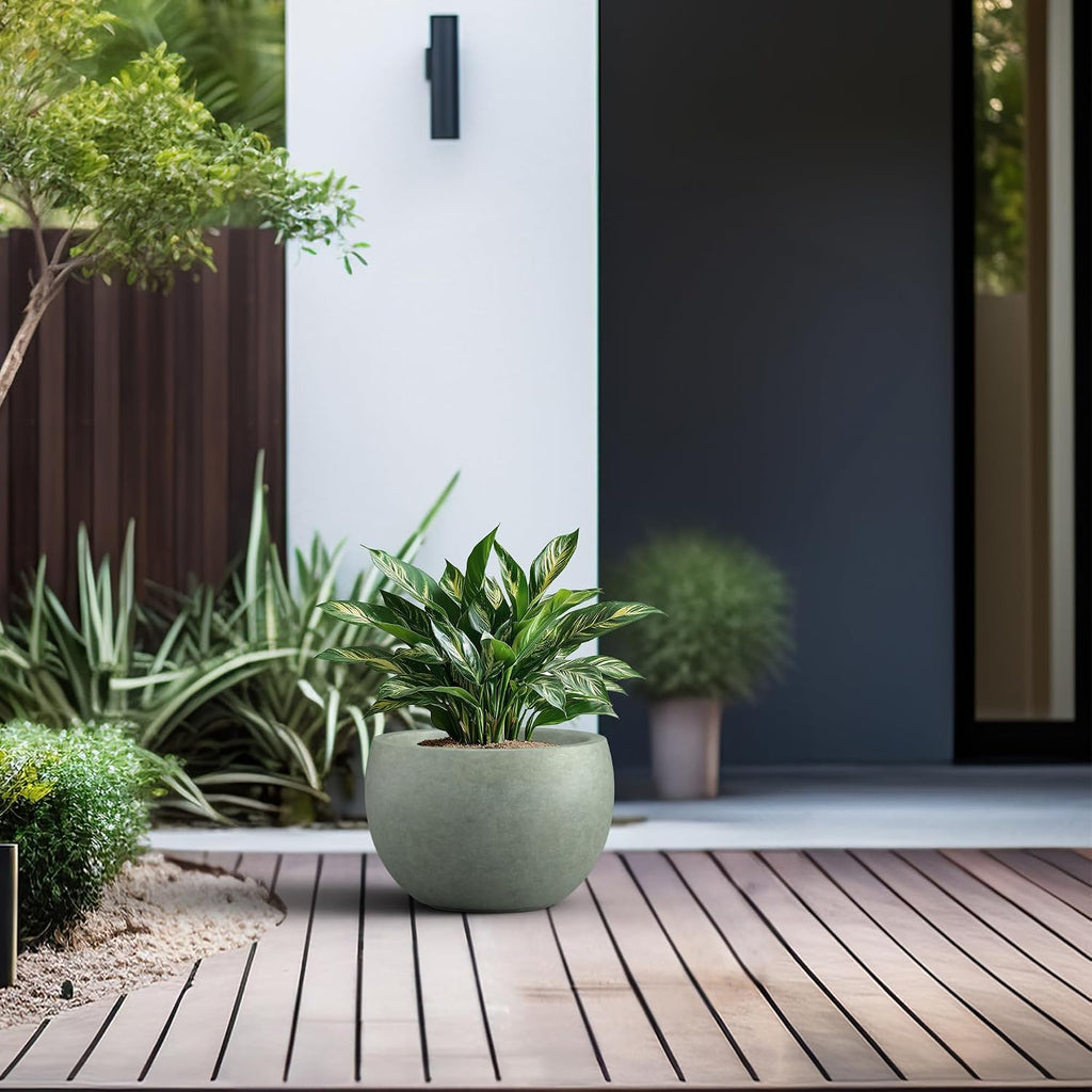 Lightweight Concrete Planter