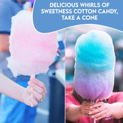 Cotton Candy Cones