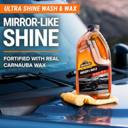 Armor All Car Cleaning Kit – Car Wash Soap, Wash Mitt & Microfiber Towel