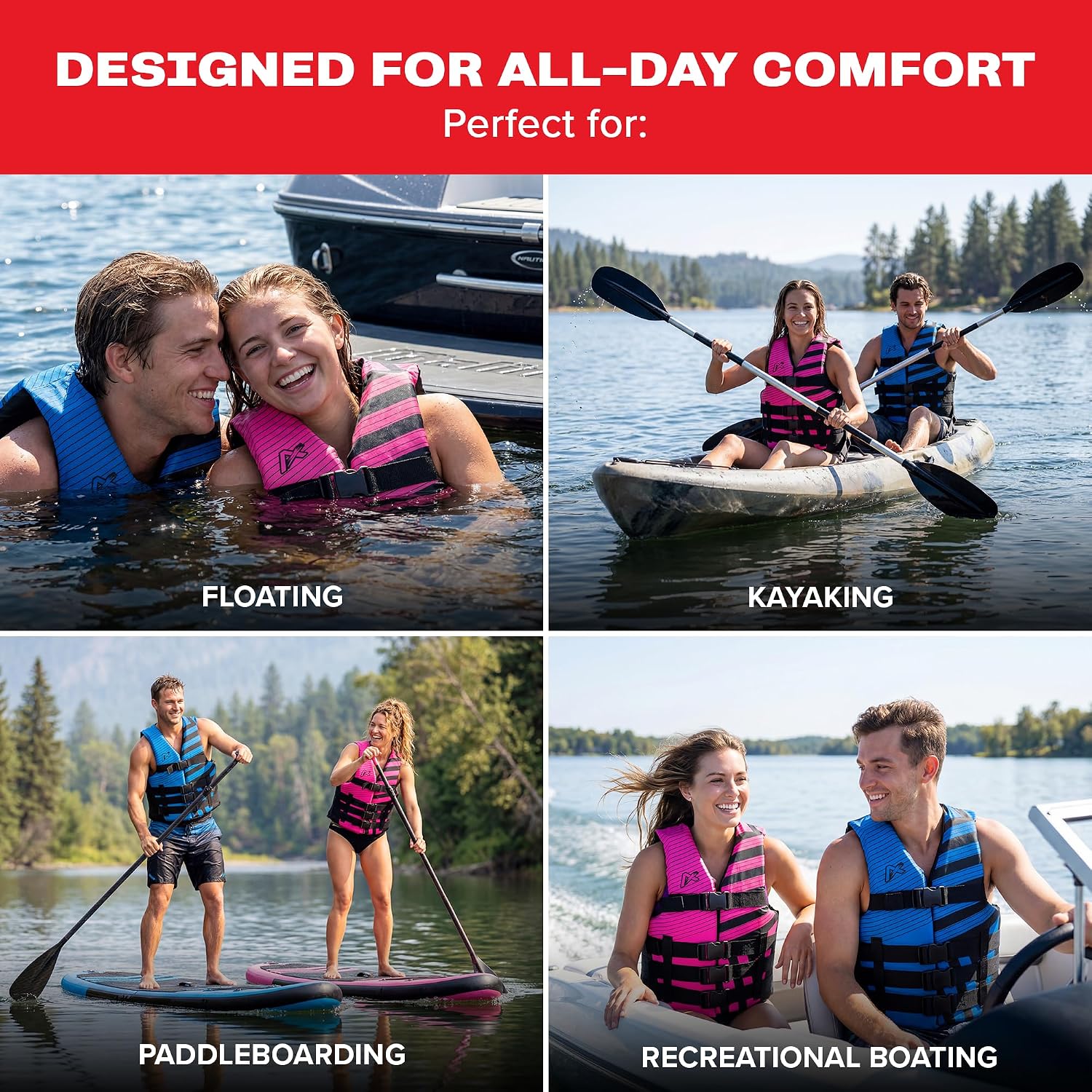 USCG Approved Watersports Life Jacket
