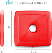 Slim Reusable Ice Packs (4-Pack)