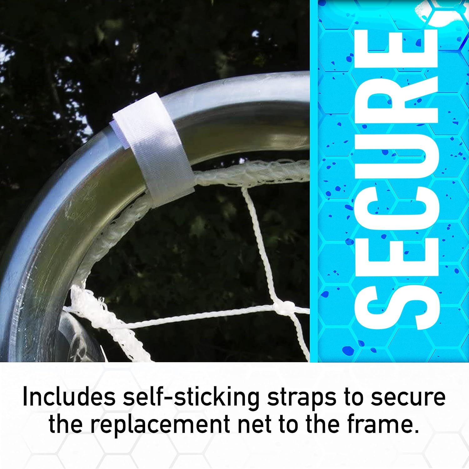 Soccer Goal Replacement Net Fastener Straps