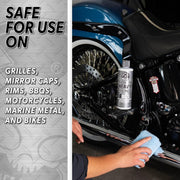 Heavy-Duty Metal Polish for Chrome, Aluminum & Stainless Steel – 16 oz