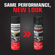 Rubberized Black Automotive Undercoating Spray – 6 Pack