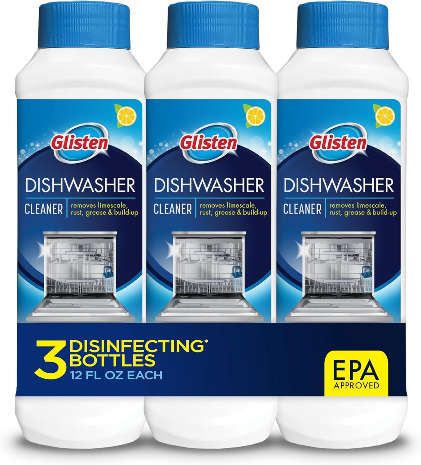 Dishwasher Cleaner 3-Pack