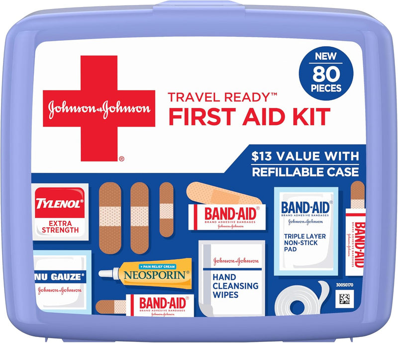 Portable Emergency First Aid Kit – 80 Pieces