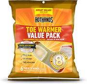 Disposable Air-Activated Toe Warmers (6 Pair)