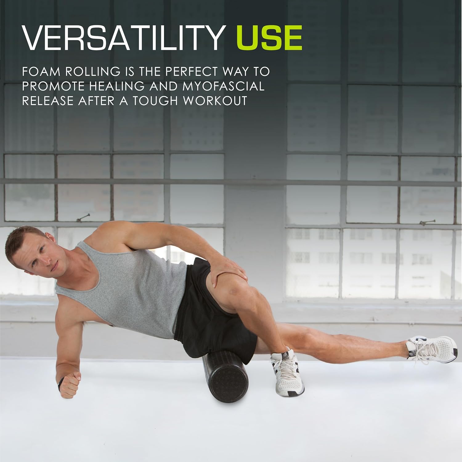 12-Inch High Density Foam Roller