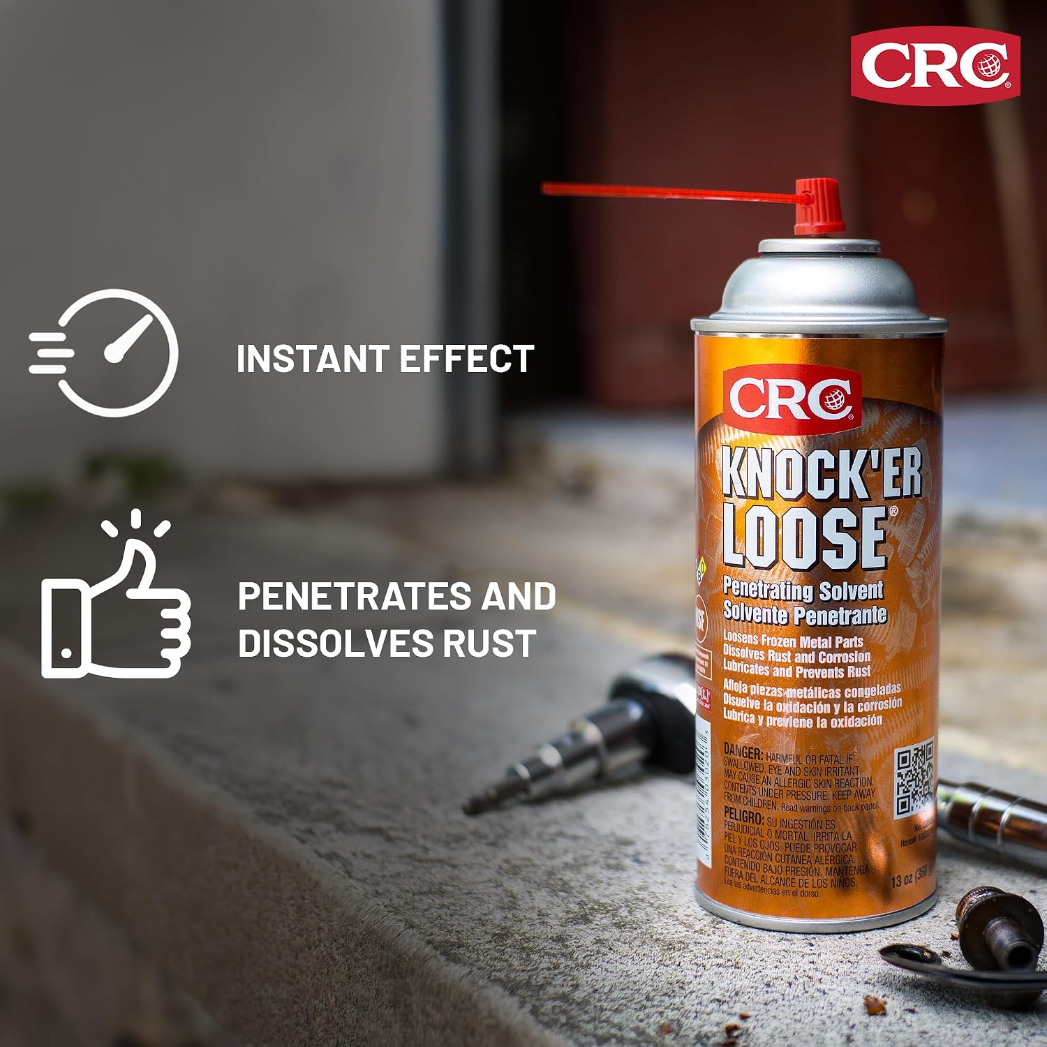 CRC Knock’er Loose Penetrating Solvent, 13 oz
