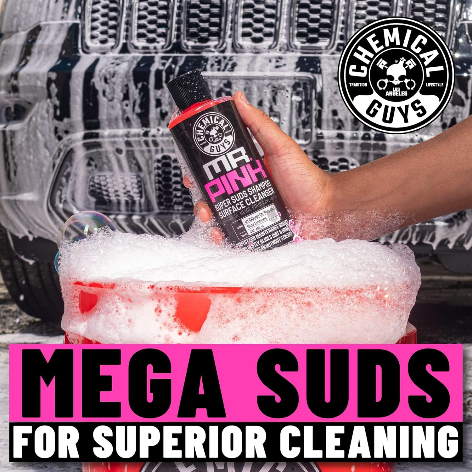 Chemical Guys Mr. Pink Car Wash Soap – 64 Oz